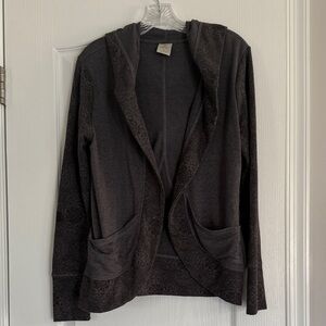 Balance Collection Charcoal Gray Women's Cardigan